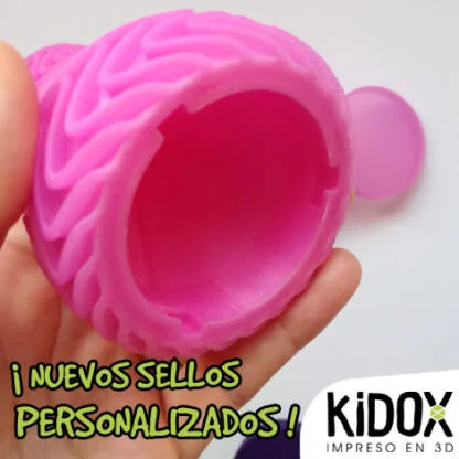 Sellos personalizados profesores impresos en 3D