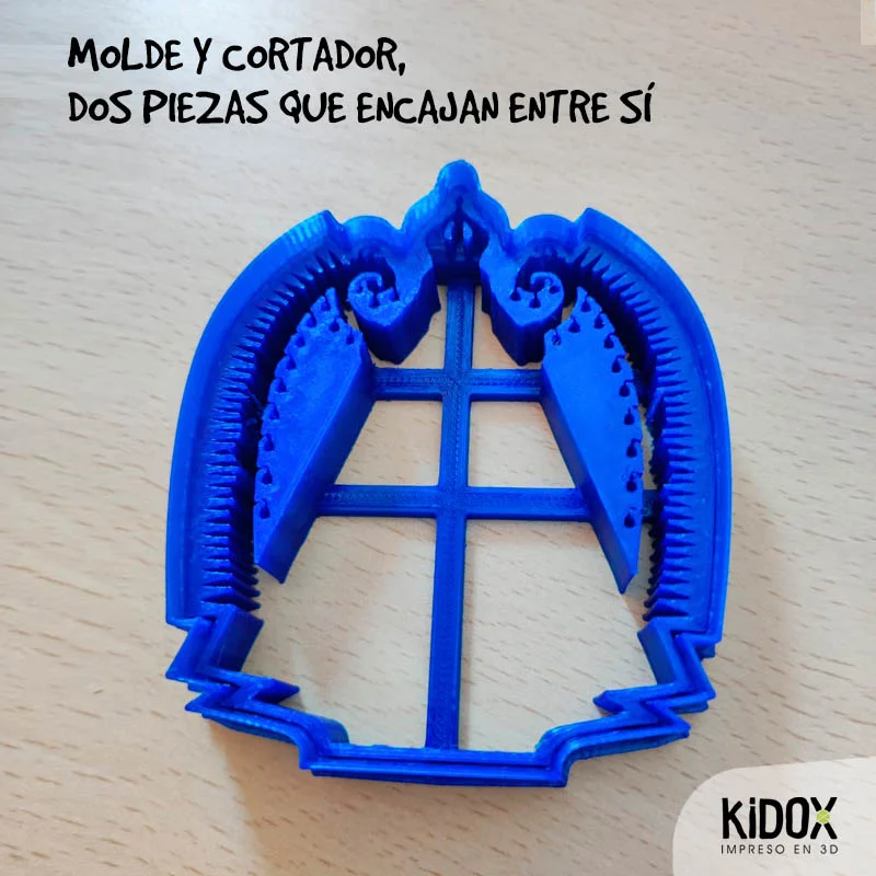 MOLDE Y CORTADOR DE galletas personalizado