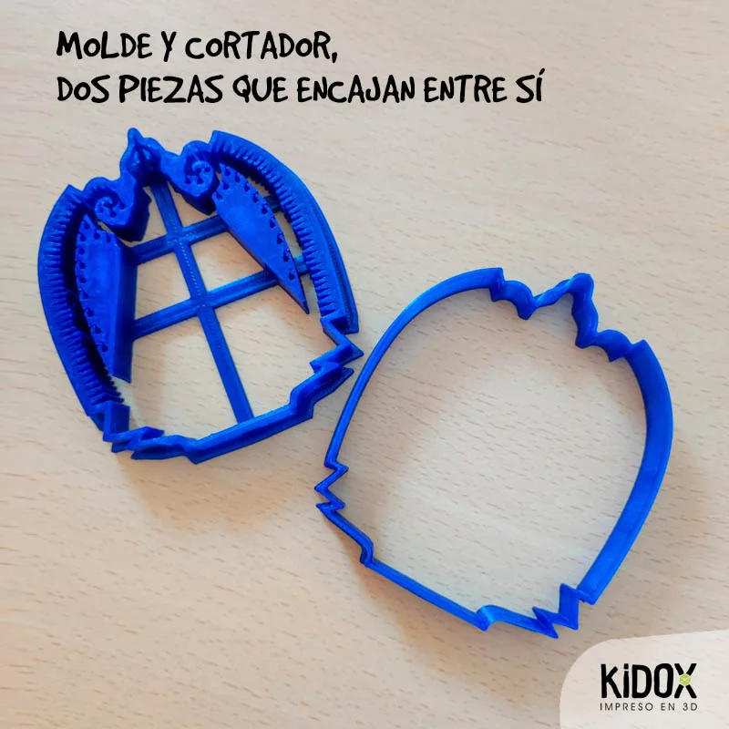 MOLDE de galletas personalizado